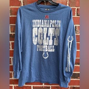 Vintage  NFL Team Apparel Indianapolis Colts Victory Arch Long Sleeve T-Shirt M2